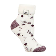 Cozy Turn-Over Cuff Lounge Socks | Warm Winter Socks for Women