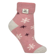 Cozy Turn-Over Cuff Lounge Socks | Warm Winter Socks for Women