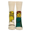 Ladies Thermal Shrek Patterned Socks with Soft Brushed Lining