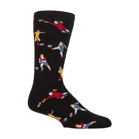 Mens Hobby Activity Patterned Lightweight Thermal Lite Socks