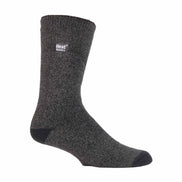 3 Pairs Mens Thin Lightweight Thermal Dress Socks for Winter