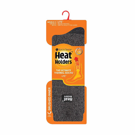 3 Pairs Mens Thin Lightweight Thermal Dress Socks for Winter