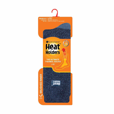 3 Pairs Mens Thin Lightweight Thermal Dress Socks for Winter