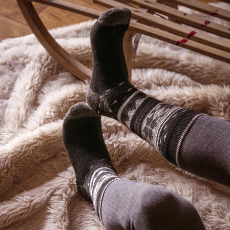 Mens Thin Warm 1.6 Tog Lightweight Thermal Dress Socks