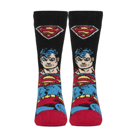Mens Superman Novelty Lightweight Thermal Socks