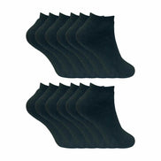 Ladies Cushioned Low Cut Ankle Thermal Trainer Socks (Multipack Options)