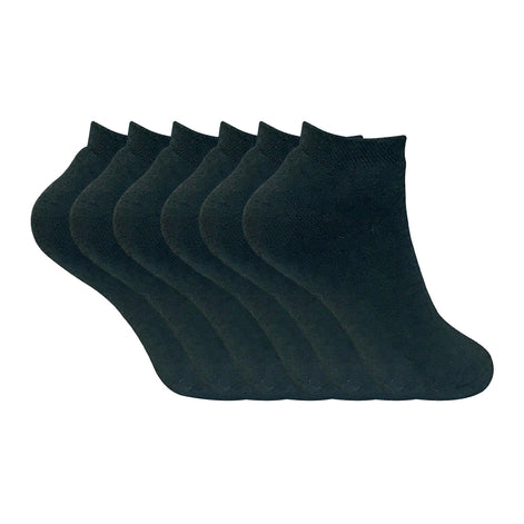 Ladies Cushioned Low Cut Ankle Thermal Trainer Socks (Multipack Options)