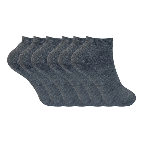 Ladies Cushioned Low Cut Ankle Thermal Trainer Socks (Multipack Options)