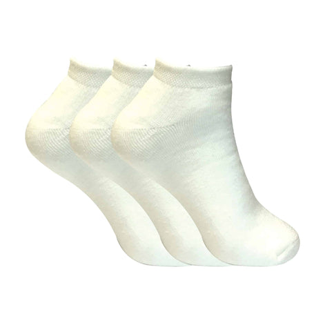 Ladies Cushioned Low Cut Ankle Thermal Trainer Socks (Multipack Options)