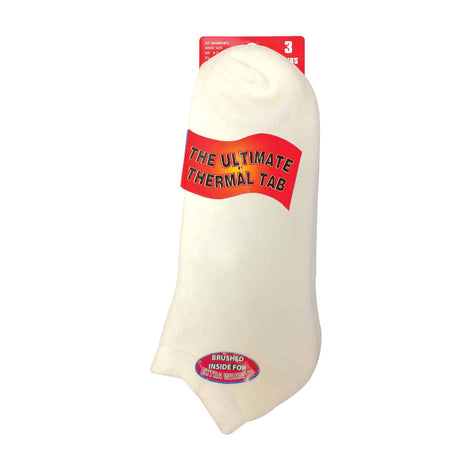 Ladies Cushioned Low Cut Ankle Thermal Trainer Socks (Multipack Options)