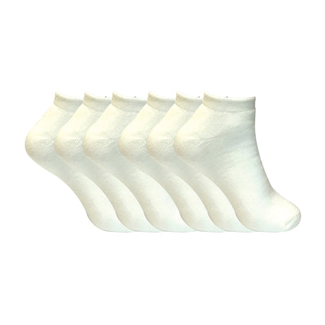Ladies Cushioned Low Cut Ankle Thermal Trainer Socks (Multipack Options)