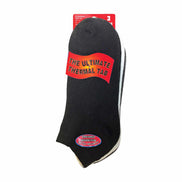 Ladies Cushioned Low Cut Ankle Thermal Trainer Socks (Multipack Options)
