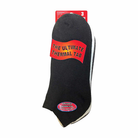 Ladies Cushioned Low Cut Ankle Thermal Trainer Socks (Multipack Options)