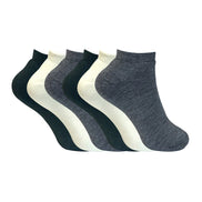 Ladies Cushioned Low Cut Ankle Thermal Trainer Socks (Multipack Options)