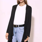 Black Waterfall Cardigan