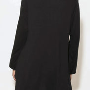 Black Waterfall Cardigan