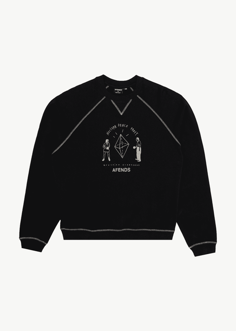 AFENDS Dance Party Crew Neck Jumper