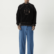 AFENDS Dance Party Crew Neck Jumper