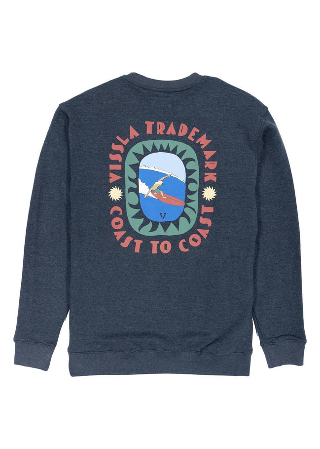 Vissla Coastal Life Eco Fleece Crewneck