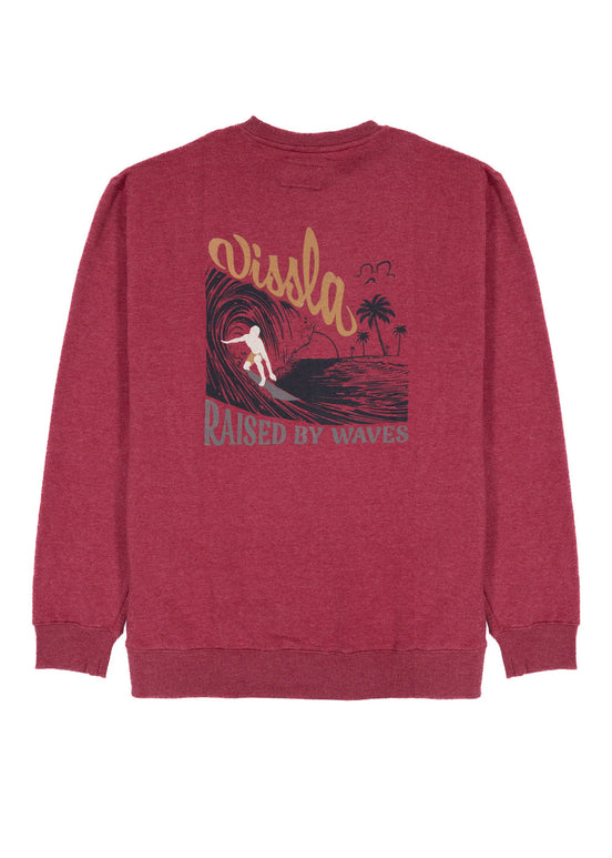 Vissla Raised By Waves Crew Fleece
