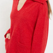 Louche Margina Collared 2 Pocket Sweater