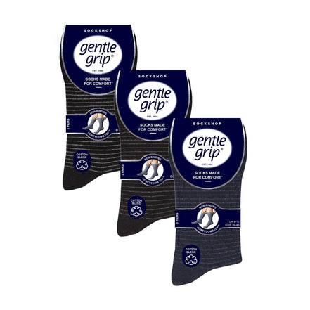 9 Pairs  NON ELASTIC Cotton Mens Socks with Loose Top