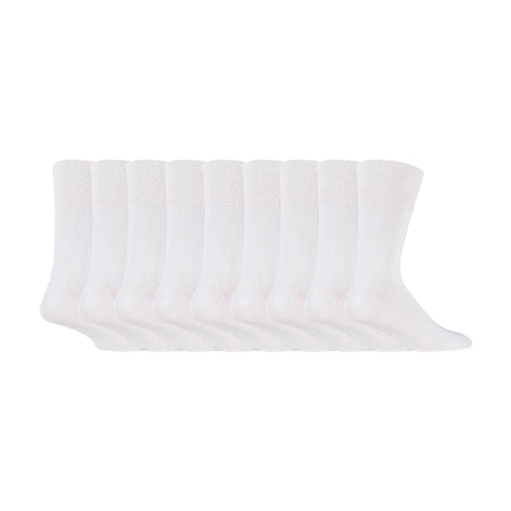9 Pairs  NON ELASTIC Cotton Mens Socks with Loose Top