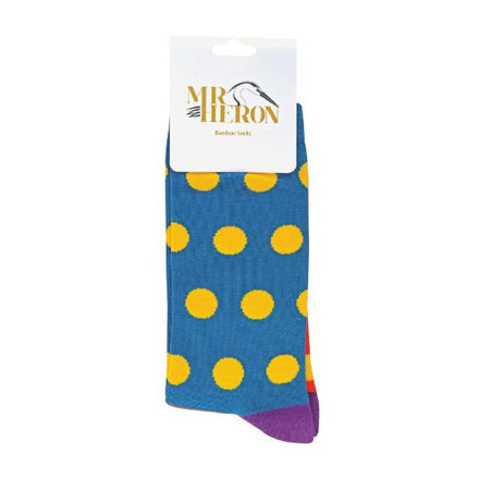 1 Pack Men's Novelty Patterned Bamboo Socks