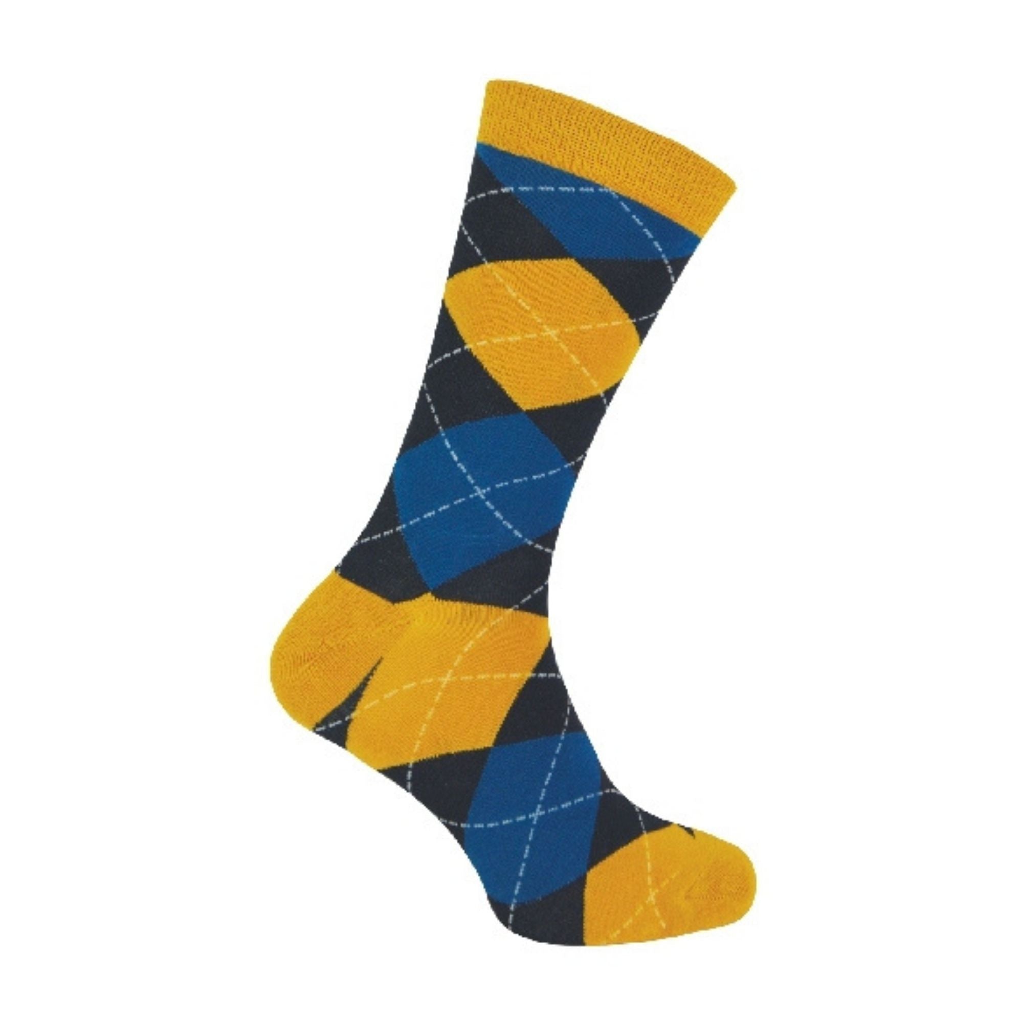 1 Pack Men's Novelty Patterned Bamboo Socks