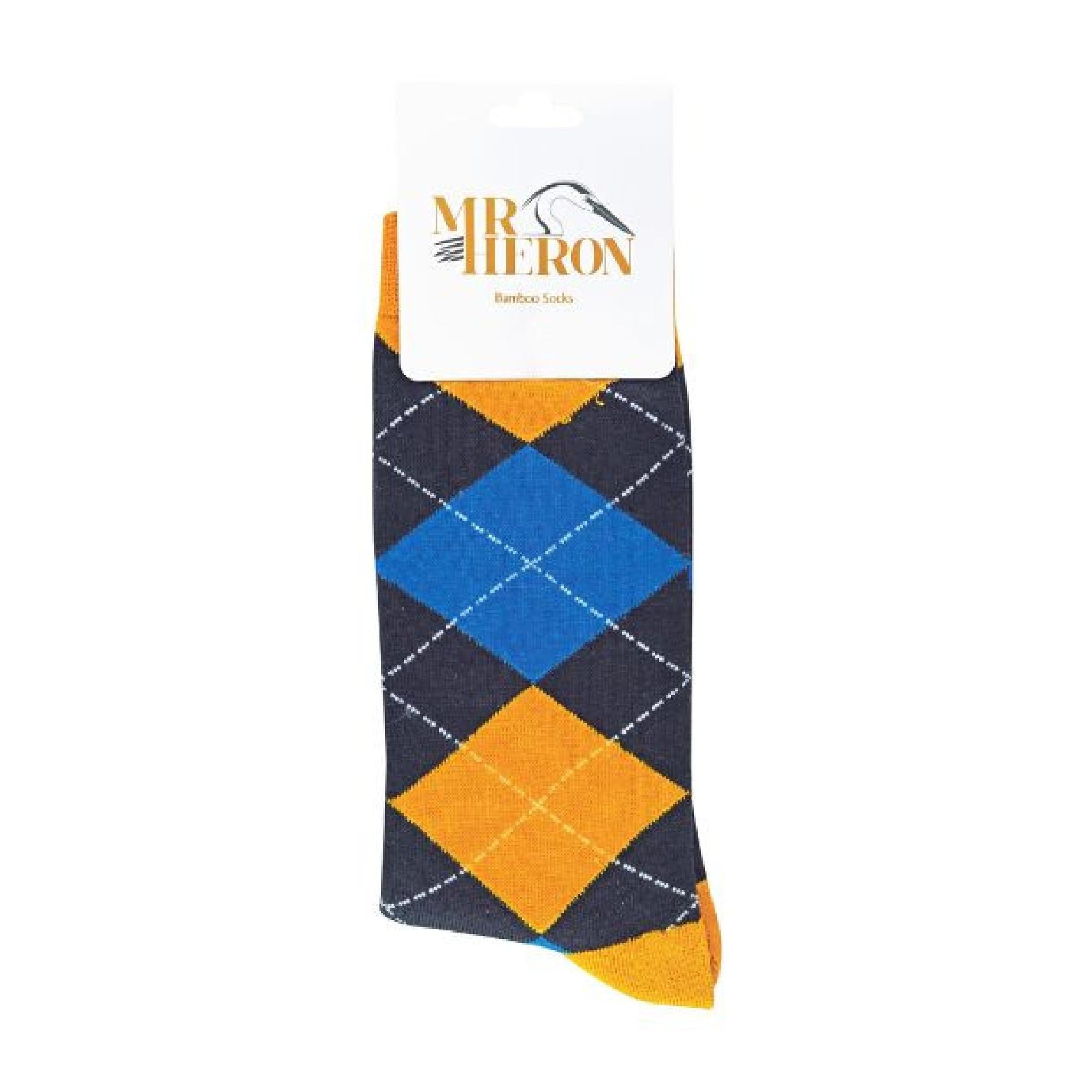 1 Pack Men's Novelty Patterned Bamboo Socks