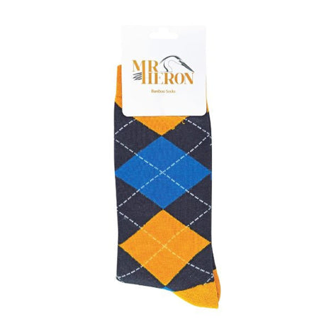 1 Pack Men's Novelty Patterned Bamboo Socks