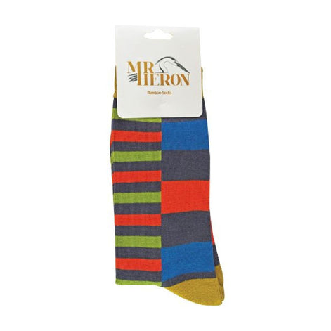 1 Pack Men's Novelty Patterned Bamboo Socks
