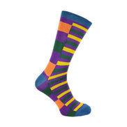 1 Pack Men's Novelty Patterned Bamboo Socks