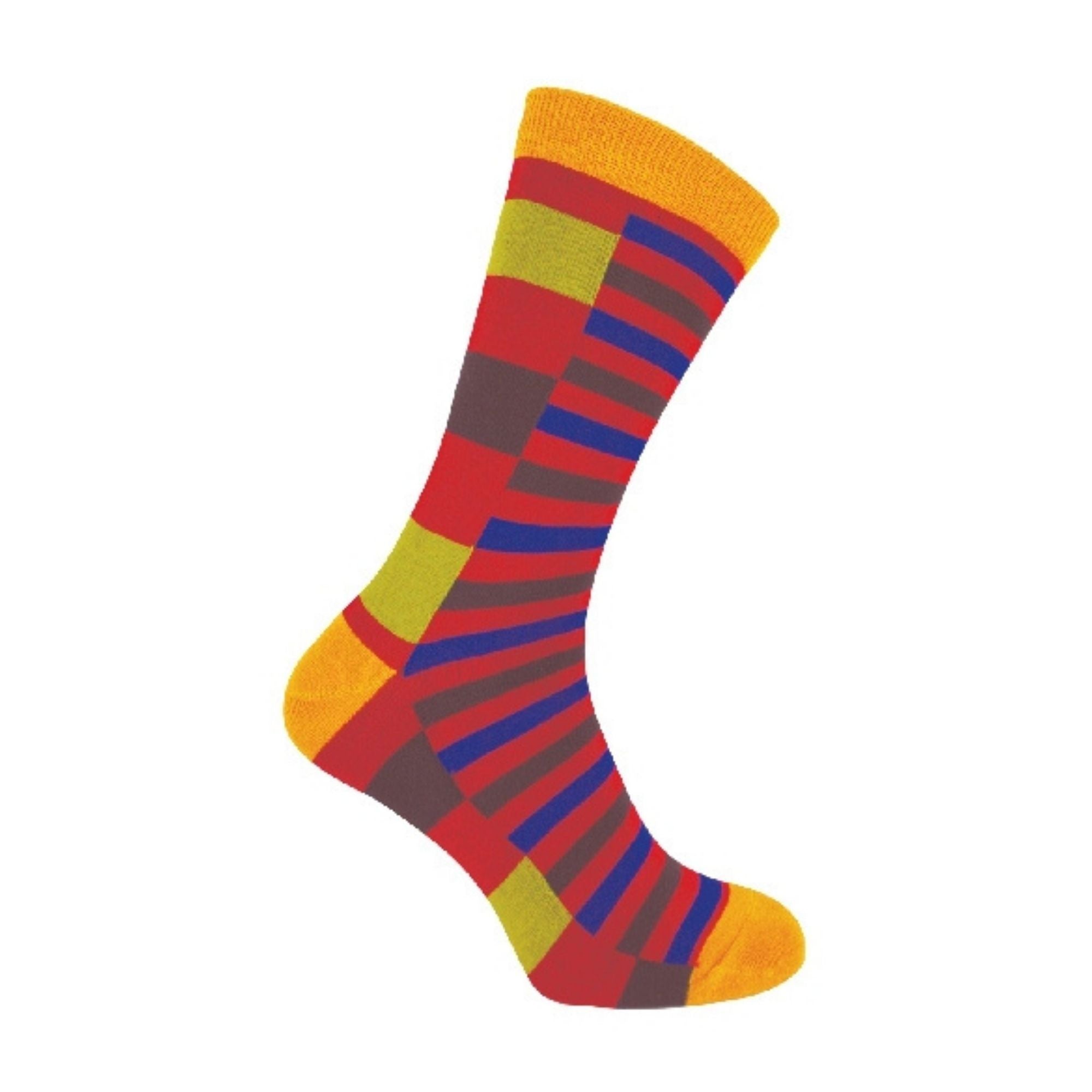 1 Pack Men's Novelty Patterned Bamboo Socks