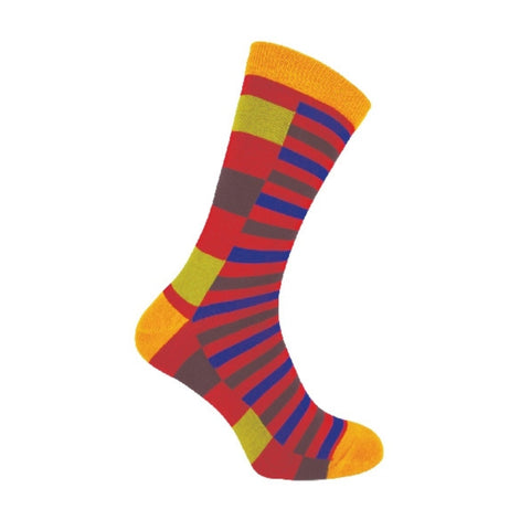 1 Pack Men's Novelty Patterned Bamboo Socks