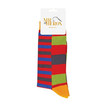 1 Pack Men's Novelty Patterned Bamboo Socks