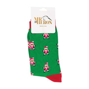 1 Pack Mens Novelty Festive Christmas Bamboo Socks