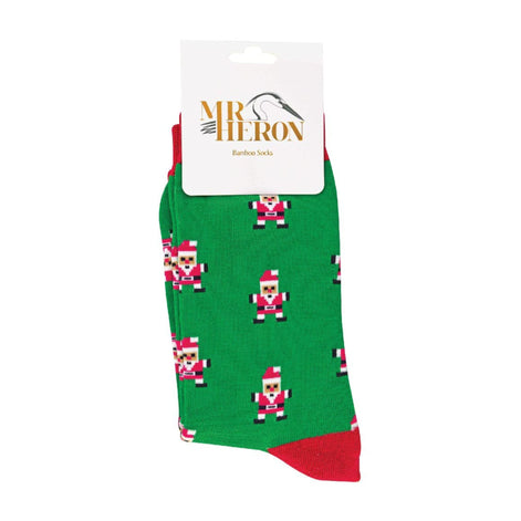 1 Pack Mens Novelty Festive Christmas Bamboo Socks