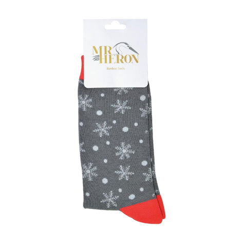 1 Pack Mens Novelty Festive Christmas Bamboo Socks
