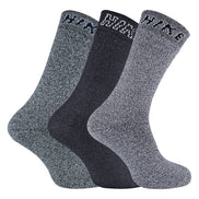 12 Pairs Mens Cushioned Crew Hiking Walking Boot Socks