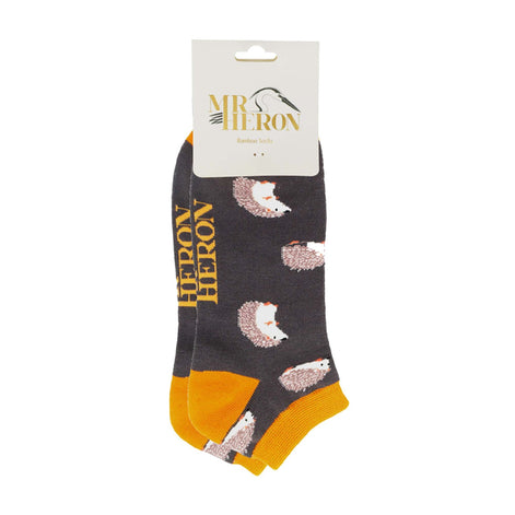 1 Pack Men's Animal Themed Bamboo Trainer Socks