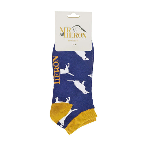 1 Pack Men's Animal Themed Bamboo Trainer Socks