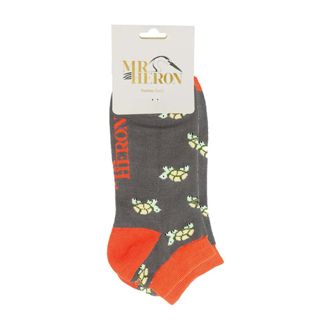1 Pack Men's Animal Themed Bamboo Trainer Socks