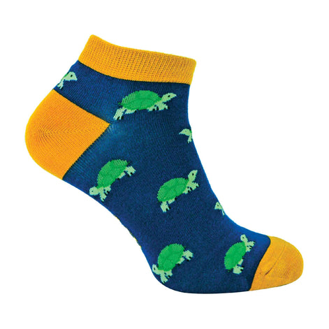 1 Pack Men's Animal Themed Bamboo Trainer Socks
