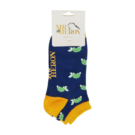 1 Pack Men's Animal Themed Bamboo Trainer Socks