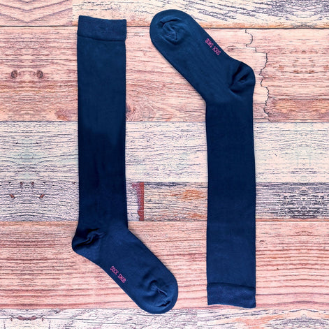 2 Pack Men's Extra Long Knee High Breathable Bamboo Socks