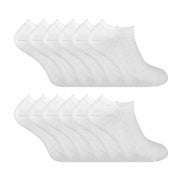 12 Pairs Mens Thermal Winter Invisible Low Cut Trainer Socks