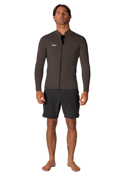 Vissla Solid Sets 2mm Front Zip L/S Wetsuit Jacket
