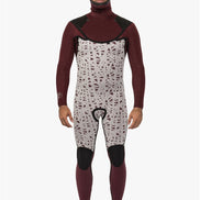Vissla New Seas 4-3 Hooded U-Zip Wetsuit