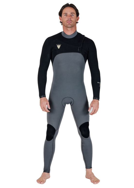Vissla Natural Seas 4-3 Full Chest Zip